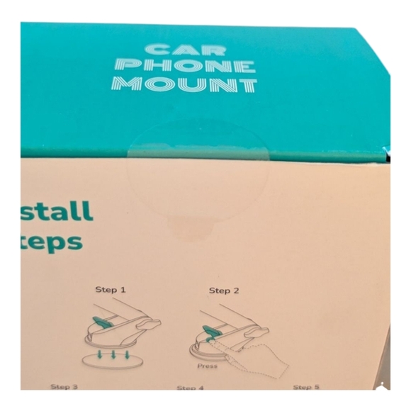 New Car Phone Mount & Mini Car Trash Bin Bundle - Picture 3 of 6